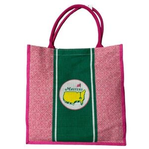 2024 Masters logo jute tote bag. New with tags!